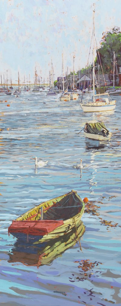 The Old and the New (Portmadoc, North Wales) 2006 by Martin Decent
